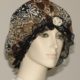 Big Cats Fur Print Chiffon Hair Bonnet