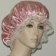 Dusty Rose Satin Hair Bonnet