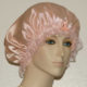Light Peach Satin Hair Bonnet