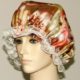 Multi-color Floral Satin Hair Bonnet