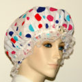 Polka Dots Cotton Hair Bonnet