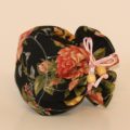 Pink Roses Floral Jewelry Pouch Organizer