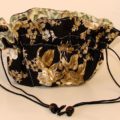 Sepia Roses Jewelry Pouch Organizer