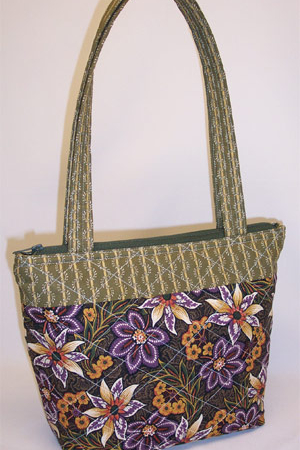 Floral Sage Purse