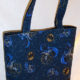 Bag made from Batman print fabric