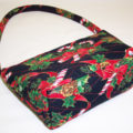 Candy Cane Holidays Print Handbag