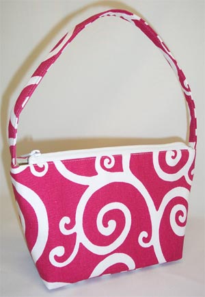 Carthwheel Hot Pink Handbag