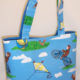 George Plays Kite Print Tote Bag