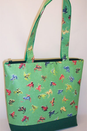 Froggie Green Tote Bag