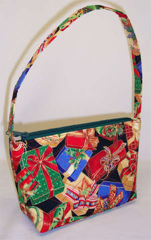 Holiday Gifts Print Handbag