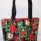 Red Holly Berry Print Purse