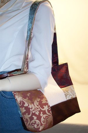 Jacquard Patchwork Purse