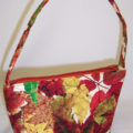 Autumn Maple Leaves Print Handbag