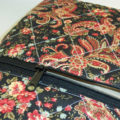 Floral Paisley Messenger Bag