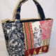 Country House Toile Patchwork Purse