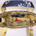 Country House Toile Patchwork Purse