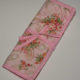 Pink Paisley Crochet Knitting Needles Organizer