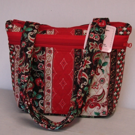 Festive Paisley Quilted Purse