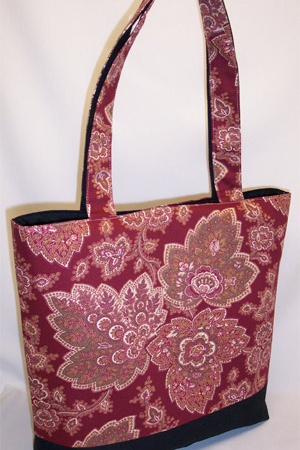 Henna Dark Red Tote Bag