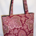 Henna Dark Red Tote Bag