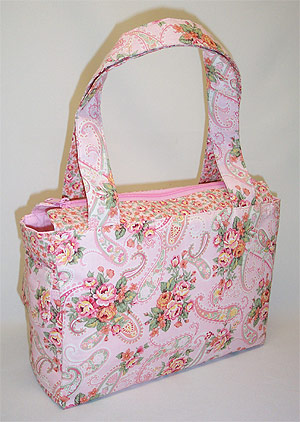 Pink Roses Handbag – PaulJulia_Designs