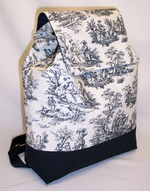 Rustic Life Toile Backpack