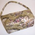 Belle Sage Toile Handbag