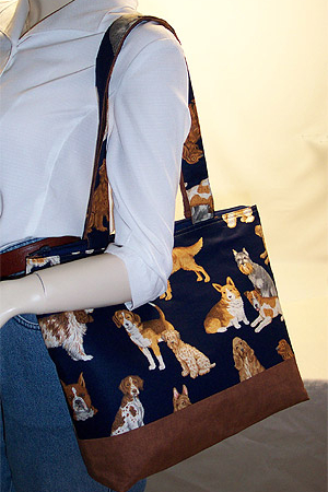 Show Dogs Print Purse